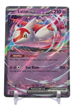 Latias EX 076/191 Surging Sparks Double Rare Textured Holo Pokemon Card NM - Image 1