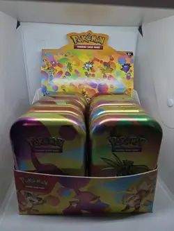 Empty Booster Tin Box Pokemon 151 - Image 1