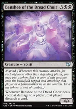 Banshee of the Dread Choir - Light Play MTG Commander 2015 - Image 1