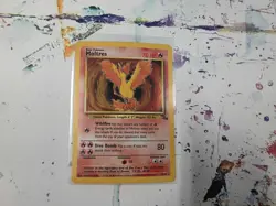 Pokemon TCG Moltres 12/62 Fossil Holo NM/LP - Image 1