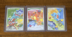 Pokemon TCG First Partner Illustration Collection Series 1 Kanto GEN 1 Starters - Image 1