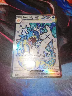 Pokemon SV01: Scarlet & Violet Base Set #225/198 Ultra Rare Gyarados ex Holo - Image 1