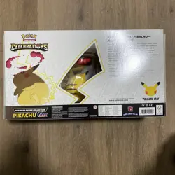 Pokemon TCG Celebrations Premium Figure Collection Pikachu VMAX Box 820650809408 - Image 2