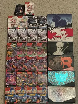 27 Empty pokemon boxes elite etb,silver tempest, 151, fusion strike, prismatic, - Image 1