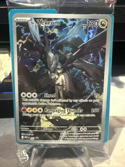Pokemon N's Zekrom 031 Black Star Promo Card I Sealed - Image 2