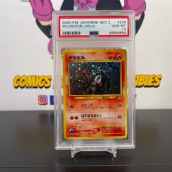 Houndour Holo PSA 10 Japanese 2000 Pokemon Neo 2 228 - Image 1