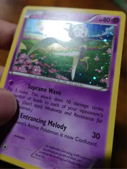 Meloetta XY193 Holo Black Star Promo Pokemon Card VLP - Image 3