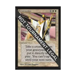 WOTC MtG International Ed. Resurrection (U) NM - Image 1