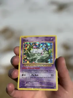 Mew 53/108 HOLO BLEED Pokemon XY Evolutions LP - Image 2