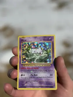 Mew 53/108 HOLO BLEED Pokemon XY Evolutions LP - Image 3