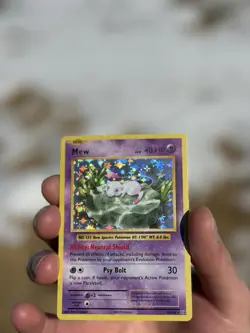 Mew 53/108 HOLO BLEED Pokemon XY Evolutions LP - Image 4