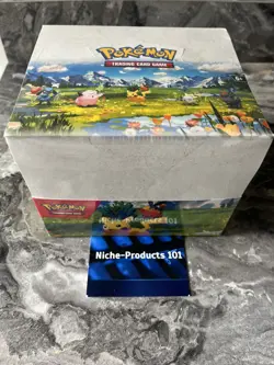 Pokemon TCG: Ascended Heroes 10 x SEALED Mini Tins In SEALED Display Case New🔥 - Image 1