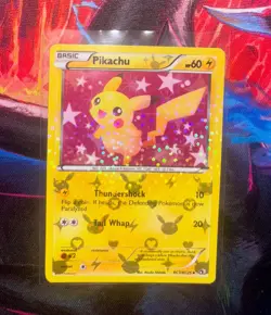 Pikachu RC7/RC25 Legendary Treasures Radiant Collection Holo - Image 1