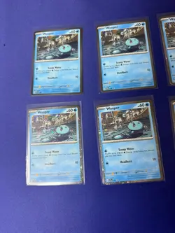 Pokemon TCG Surging Sparks - Black Star Promo - (Lot Of 6) Wooper SVP155 NM - Image 2