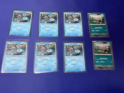 Pokemon TCG Surging Sparks - Black Star Promo - (Lot Of 6) Wooper SVP155 NM - Image 4