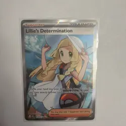 Pokemon TCG Mega Evolution Lillie’s Determination Full Art Trainer Card 169/132 - Image 1