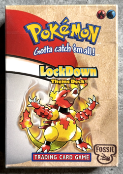 Pokemon Card Fossil Set, LockDown Theme Deck WOTC 1999, New & Sealed (1) - Image 1