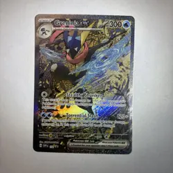 Greninja EX 132 SVP Black Star Promo Holo Full Art 2023 Pokemon TCG - Image 1