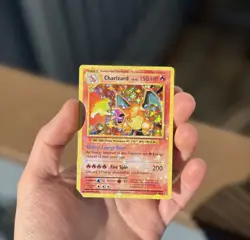 Charizard 11/108 HEAVY HOLO BLEED Misprint Error Pokemon XY Evolutions (MP) - Image 1