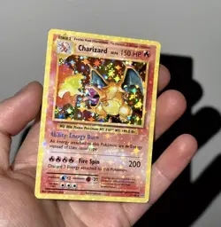 Charizard 11/108 HEAVY HOLO BLEED Misprint Error Pokemon XY Evolutions (MP) - Image 4