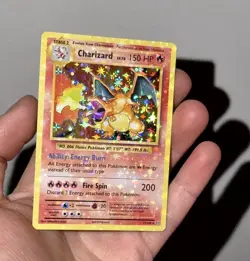 Charizard 11/108 HEAVY HOLO BLEED Misprint Error Pokemon XY Evolutions (MP) - Image 5