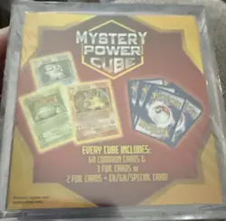NEW Sealed Pokemon Power Mystery Cube Box. Possible Charizard Foil Base Set! - Image 1