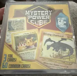 NEW Sealed Pokemon Power Mystery Cube Box. Possible Charizard Foil Base Set! - Image 3