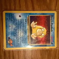 Pokemon TCG Mistys Psyduck 90/132 Gym Challenge MP - Image 1