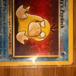 Pokemon TCG Mistys Psyduck 90/132 Gym Challenge MP - Image 4