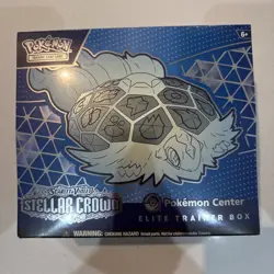 Pokemon Center Exclusive Stellar Crown Elite Trainer Box Etb New And Sealed - Image 2