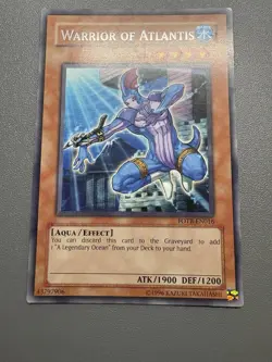 Yu-Gi-Oh! Warrior Of Atlantis Rare Unlimited FOTB-EN016 HP - Image 1