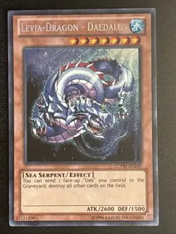 Levia-Dragon - Daedalus LCYW-EN249 Yugi's World Unlimited Edition Secret Rare LP - Image 1
