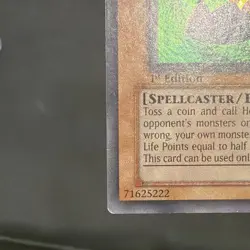 Yugioh Time Wizard Ultra Rare 1st Ed MRD-065 Metal Raiders MP - Image 5