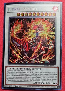 1x Yu-Gi-Oh! Jurrac Astero - BLMM-EN018 - Secret Rare - 1st Edition - NM - Image 1