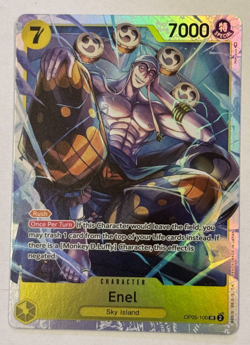 One Piece Awakening Of The New Era (OP-05) Enel OP05-100 - Super Rare - Image 1