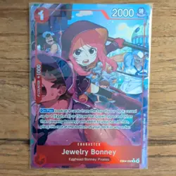 Jewelry Bonney EB04-002 Rare Alt Art (MINT) Pack Fresh ENGLISH One Piece CCG - Image 1
