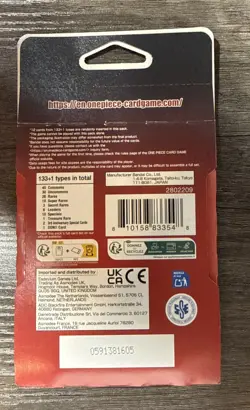 One Piece (OP-13) Carrying on His Will Sleeved Booster Packs Lot of 4 Bandai New - Image 3