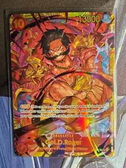 One Piece CCG Gol.D.Roger SEC OP09-118 - Emperors In The New World English - Image 1
