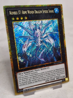 PGL3-EN007 Number 37: Hope Woven Dragon Spider Shark 1st Edition NM Yugioh Card - Image 1