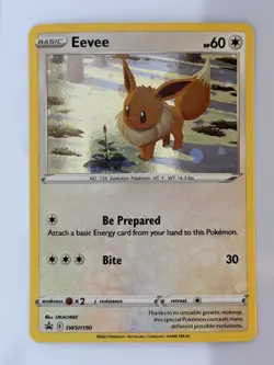 Eevee SWSH: Sword & Shield Promo Cards #SWSH190 NM - Image 1