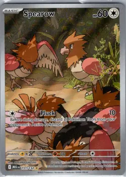 Spearow 151/132 ME01: Mega Evolution - Pokemon Card - NM - Image 1