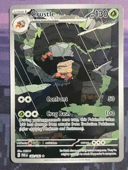 Crustle 183/182 Pokemon Paradox Rift Illustration Rare Card Near Mint (NM) 1 - Image 1