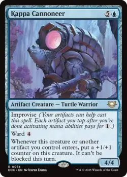 Kappa Cannoneer - Near Mint MTG Commander: Edge of Eternities - Image 1