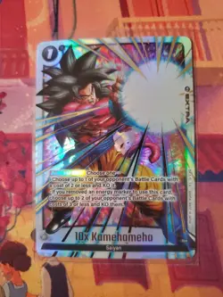 Dragonball Super Card Game × Kamehameha FB03-137 ALT ART - Image 1