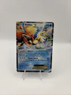 Keldeo EX 49/149 - B&W Boundaries Crossed - Pokemon Card NM - Image 1
