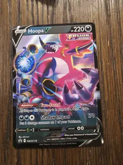 Hoopa V SWSH176 SWSH: Sword & Shield Promo Cards Holo - Image 1