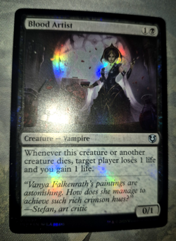 Blood Artist MTG FOIL NM x1 Innistrad Remastered - Image 1