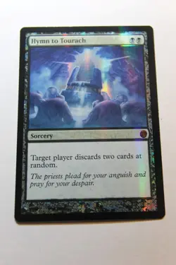 MTG Hymn to Tourach x1-Foil -From the Vault: Twenty-Lightly Played - Image 1