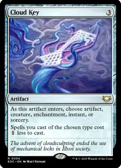 X 1 Cloud Key NM-M EOC 054 MTG Magic The Gathering - Image 1