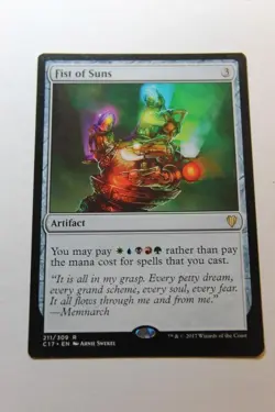 MTG Fist of Suns x1- -Commander 2017-Lightly Played - Image 1